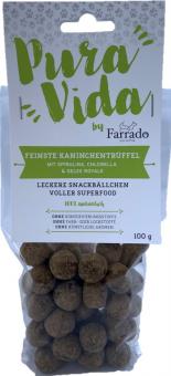FARRADO "Pura Vida" Superfood - Délicieuses boules de snack 100% naturelles Truffe de lapin