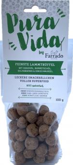 FARRADO "Pura Vida" Superfood - Délicieuses boules de snack 100% naturelles Truffe d'agneau